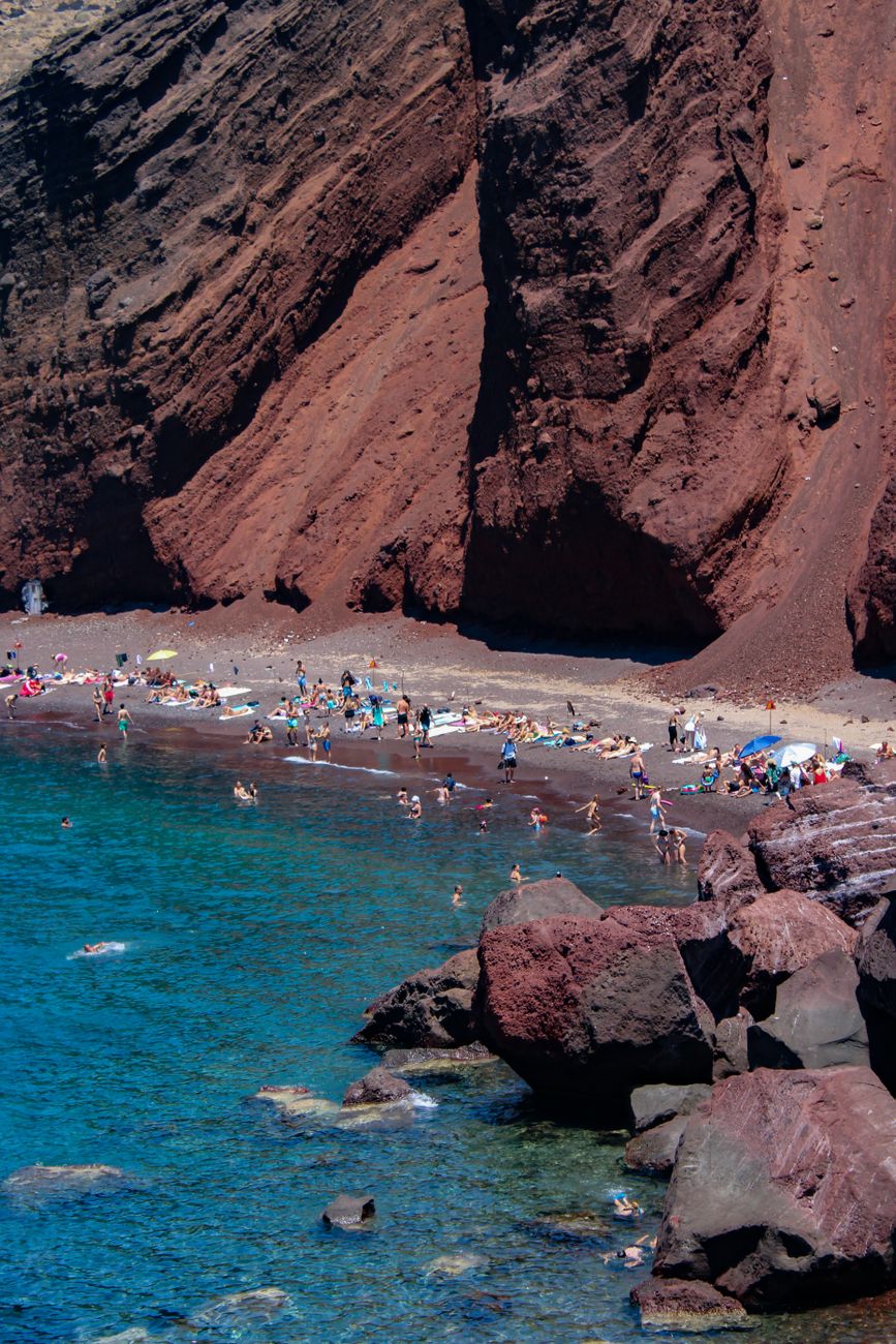 Red Beach (Kokkini Paralia), Santorini